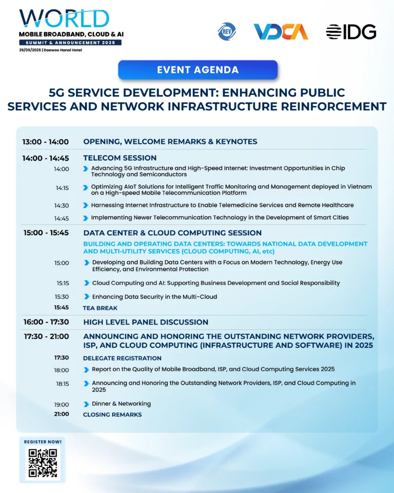 World Mobile Broadband 2025 – Agenda